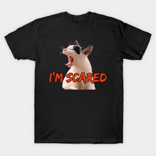 I'm scared kitty T-Shirt